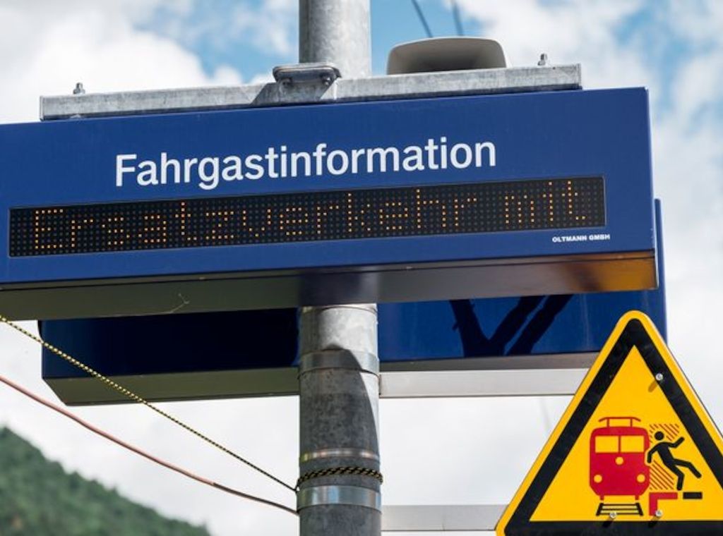 Achtung Bahn-Einschränkung: Berlin - München und Berlin - Frankfurt