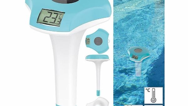 Digitales Solar-Teich- & Poolthermometer sorgt für konstante Temperatur-Messung