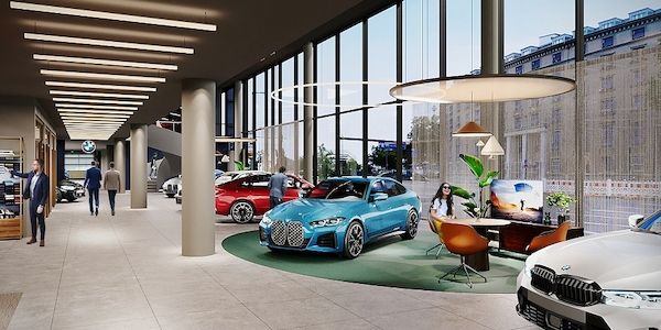 BMW Berlin am Kaiserdamm baut den Showroom der Zukunft.