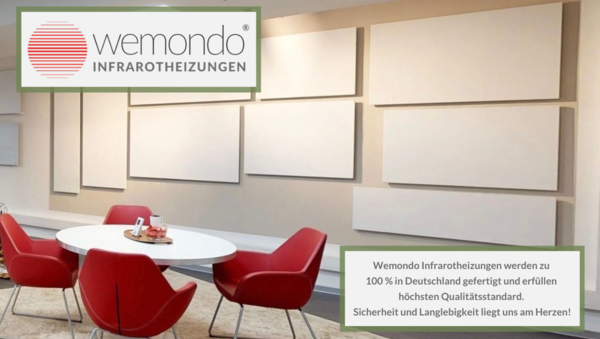 Wemondo-Infrarotheizung - Alternatives Heizen kann Geld sparen!