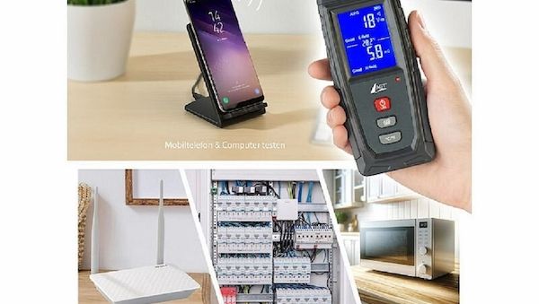 Akku-EMF-Messgerät kann elektromagnetische Strahlung messen!