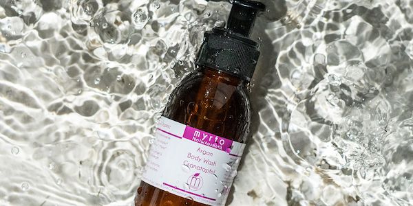 Argan Body Wash Granatapfel - Duschgel für sensible & trockene Haut