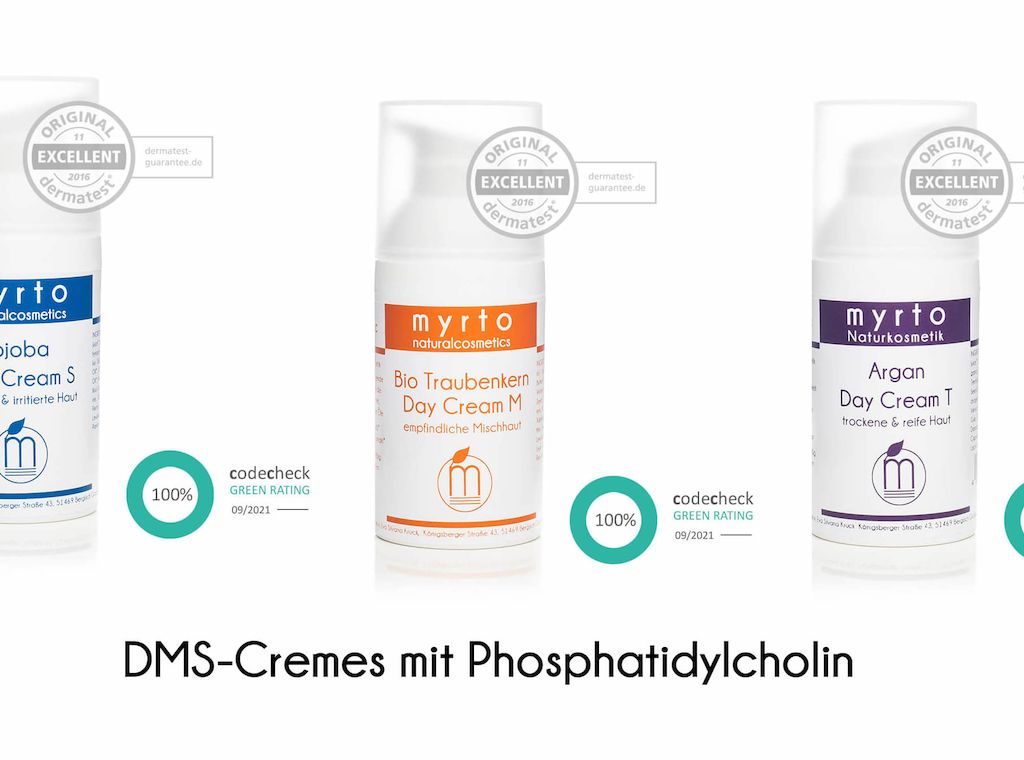 Myrto Naturkosmetik –  Schlüsselwirkstoff Phosphatidylcholin für eine strahlende Haut