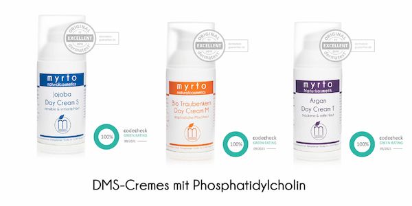 Myrto Naturkosmetik –  Schlüsselwirkstoff Phosphatidylcholin für eine strahlende Haut