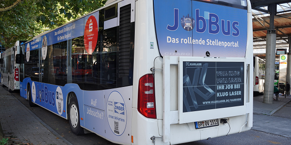 Der JobBus: Das mobile Stellenportal für die Fachkräftesuche