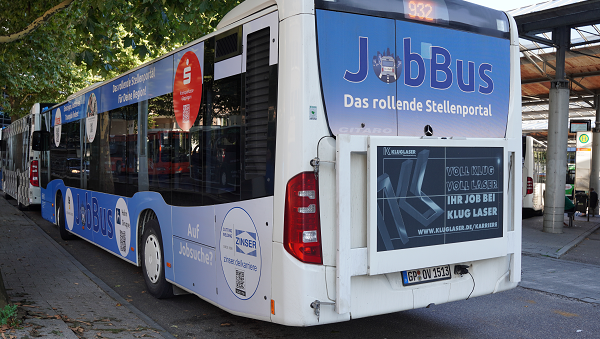 Der JobBus: Das mobile Stellenportal für die Fachkräftesuche