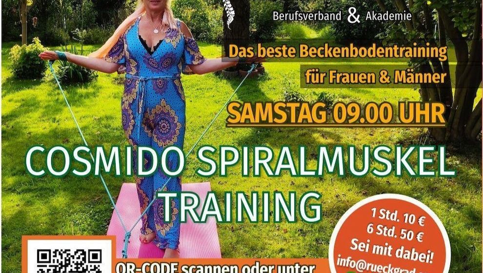 Nur noch 6 Plätze frei! Spiralmuskeltraining bei Skoliose – Ausbildung in Prag mit Natürlich RückGrad e.V.