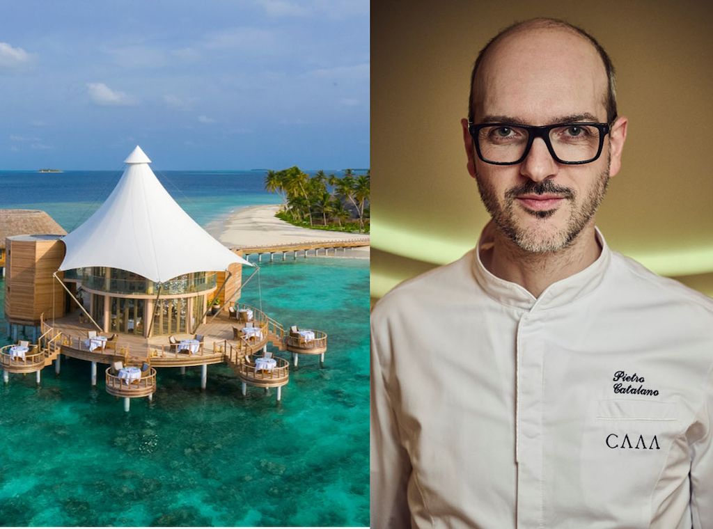 Eine Melange aus Kulinarik und Mixologie Starkoch Pietro Catalano des Schweizer Gourmet-Tempels CAAA vom 23.-25. November 2024 zu Gast im The Nautilus auf den Malediven