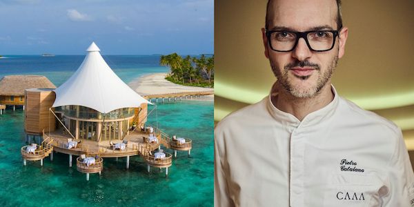 Eine Melange aus Kulinarik und Mixologie Starkoch Pietro Catalano des Schweizer Gourmet-Tempels CAAA vom 23.-25. November 2024 zu Gast im The Nautilus auf den Malediven