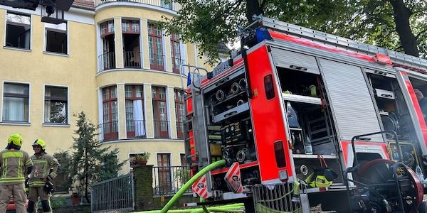 Zimmerbrand in Seniorenheim in Grunewald - zwei Verletzte