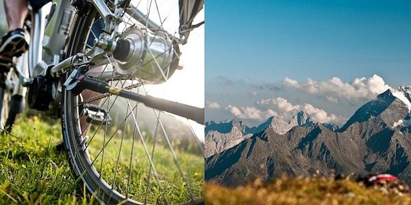 E-Bike Arrangement des 5 Sterne SPA Hotel Jagdhof für den Herbstzauber im Stubaital