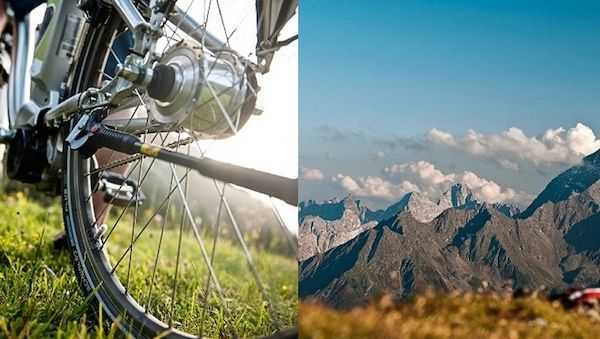 E-Bike Arrangement des 5 Sterne SPA Hotel Jagdhof für den Herbstzauber im Stubaital