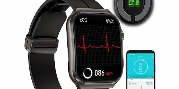 Diese Smarte Fitness-Uhr kann auch EKG-, Blutdruck- und Körpertemperatur-Anzeigen