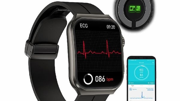 Diese Smarte Fitness-Uhr kann auch EKG-, Blutdruck- und Körpertemperatur-Anzeigen