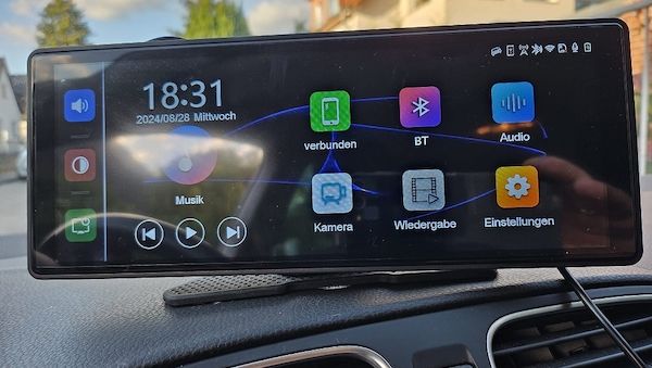 Der Lescars Auto Monitor, Autokamera Dashcam überzeugt durch Funktion und Bedienung