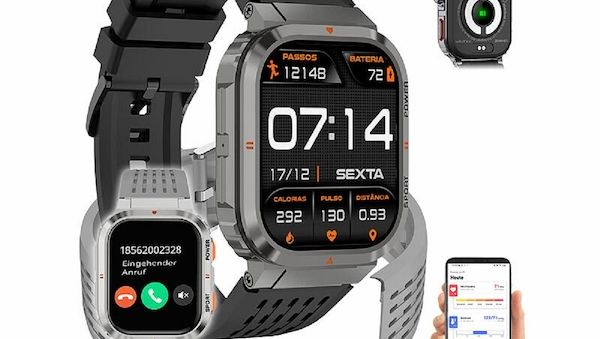 Die wasserdichte Fitness-Smartwatch - Fitnesstracker für 100 Sportarten