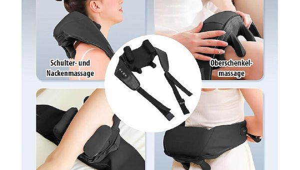  Kabelloses Massagegerät für Nacken und Schultern