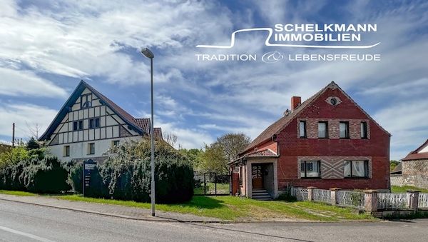 *NEUER PREIS* Wohnhaus +  Wohn- & Geschäftshaus auf Traumgrundstück in Bretleben