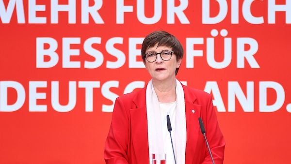 SPD-Chefin Esken schließt vorzeitigen Rücktritt nicht aus