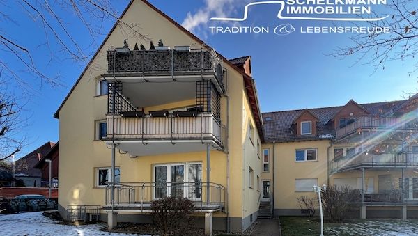 Gemütliche Dreiraumwohnung mit Balkon im Erdgeschoss + TG- SP inkl.