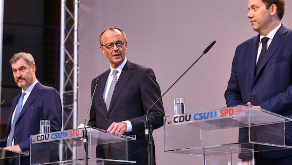 Merz will keine Selfies mit Klingbeil und Söder